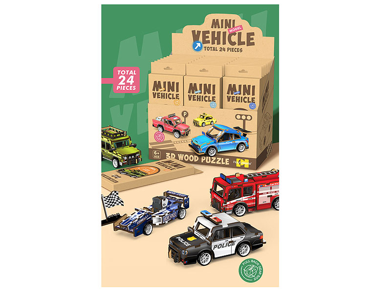 Wooden Puzzle(24in1) toys