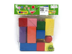 Wooden Geometry Textbook(14PCS) toys