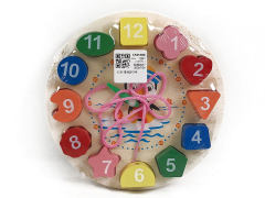Wooden Clock toys