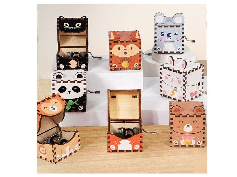 Wooden Music Box(8S) toys
