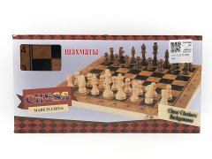 3in1 Wooden Play Chess toys
