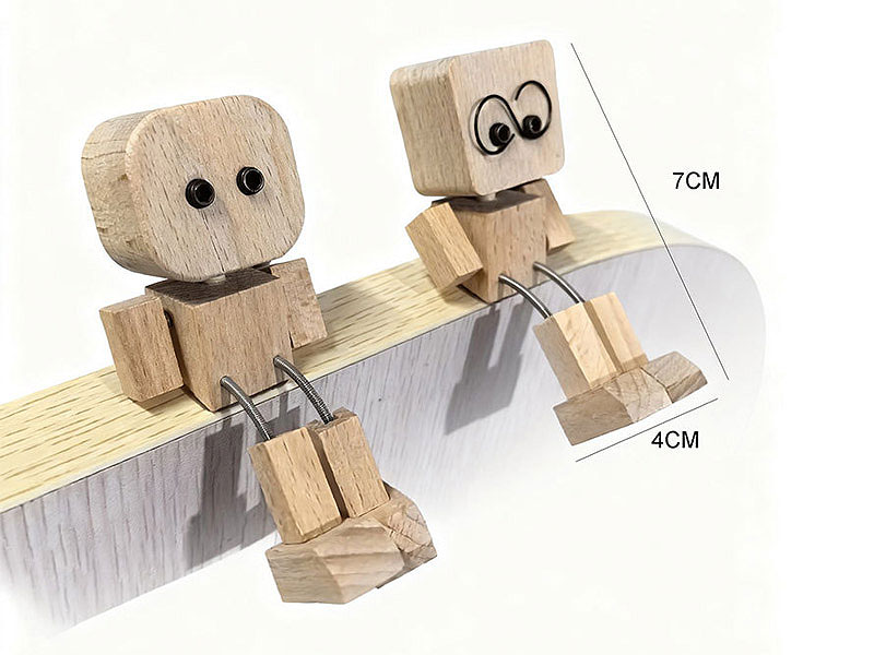 Wooden Leg-oscillating Figurine Decoration(2S) toys