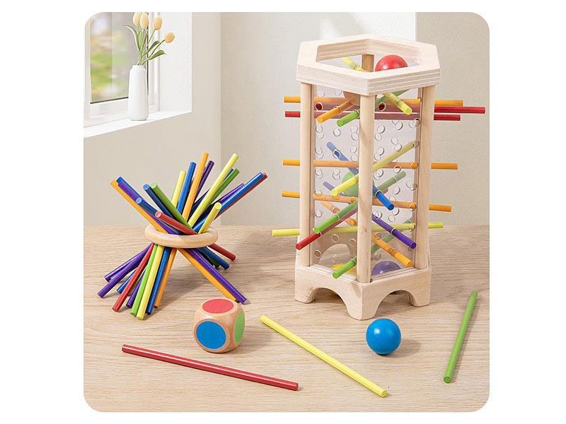 Wooden Lucky Draw Game toys