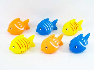 Latex Fish(6in1) toys