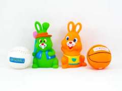 Latex Rabbit & Ball(4in1) toys