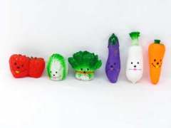 Latex Vegetable(6in1) toys