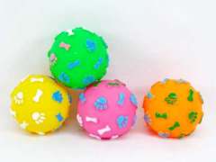 Latex Footprint Ball(4in1) toys
