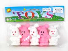 Latex Rabbit(5in1) toys
