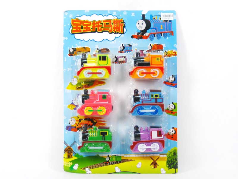 Latex Thomas locomotive(6in1) toys