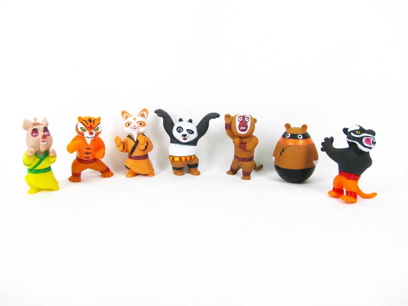 Latex Panda(7in1) toys
