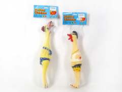 Latex Chicken W/S(2S) toys