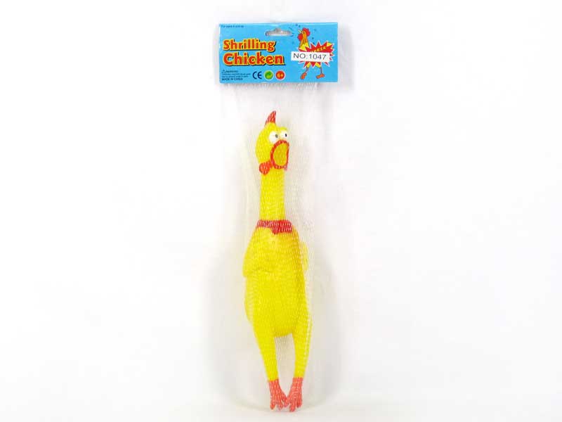 32CM Latex Chicken W/S toys