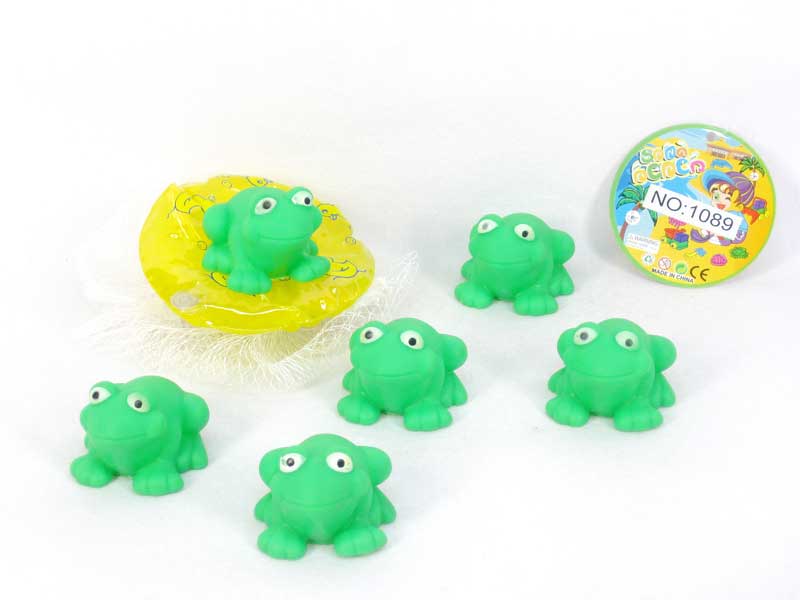 Latex  Frog(6in1) toys