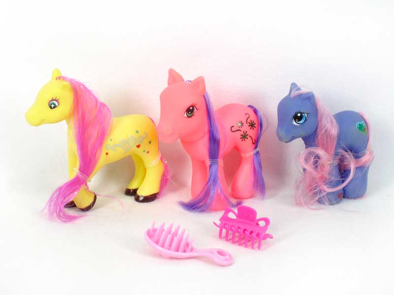 Latex Horse Set(3in1) toys