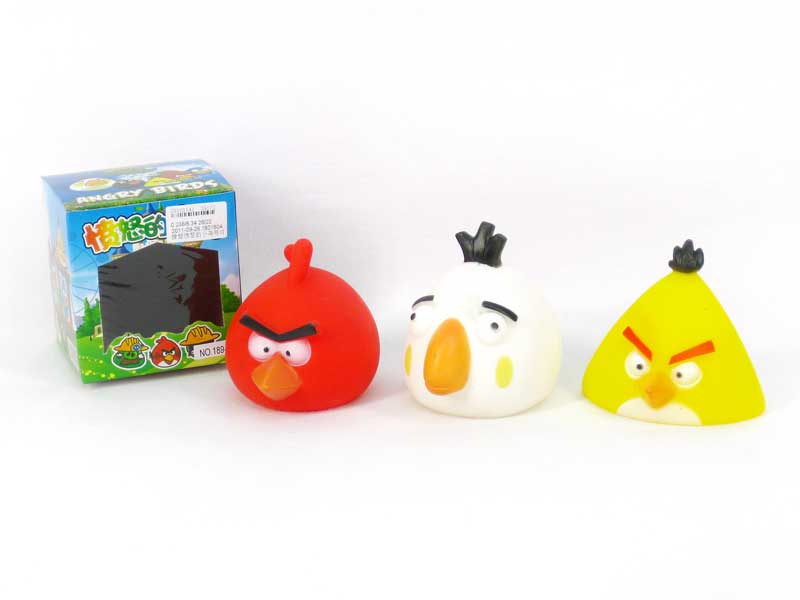 Latex Bird W/L(3S) toys