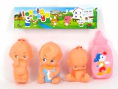Latex Doll & Feeding-Bottle(4in1) toys
