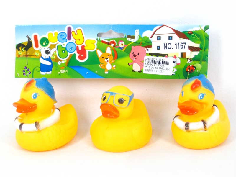 Latex Duck(3in1) toys