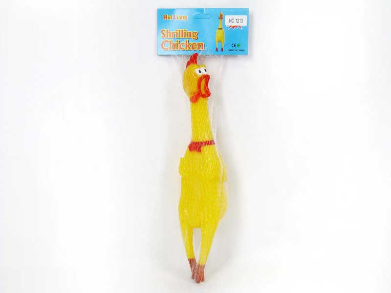 32CM Latex Chicken W/S toys