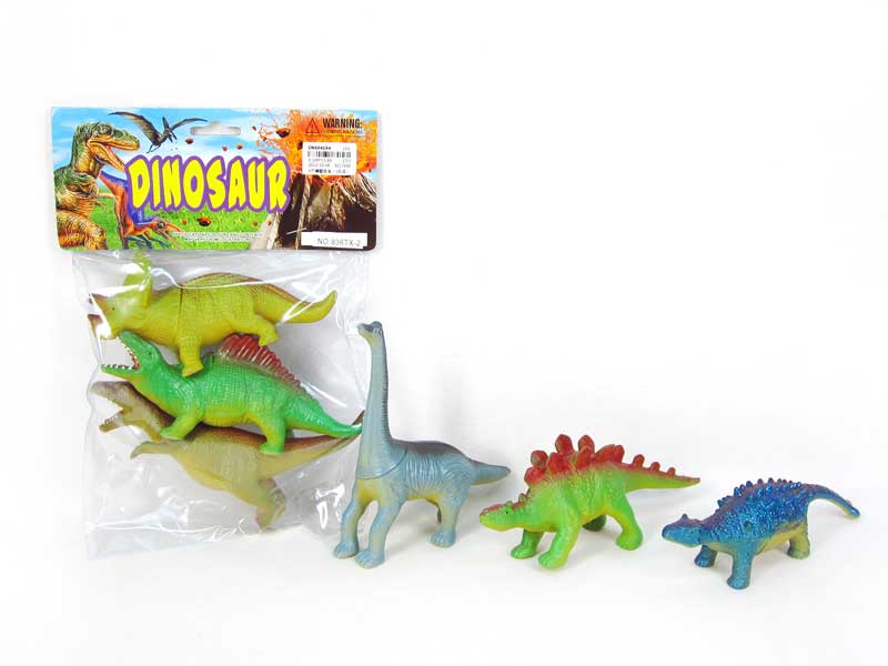 6＂Latex Dinosaur(3in1) toys