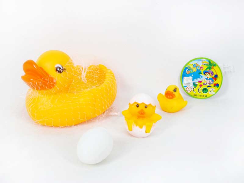 Latex Duck & Egg toys