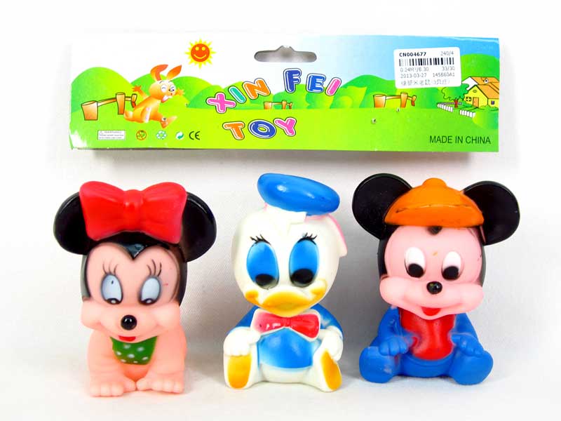 Latex Mickey Mouse(3in1) toys