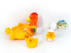 Latex Hen & Egg(4in1) toys