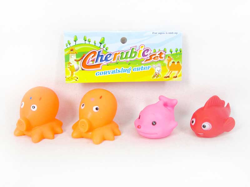Latex Sea Animal(4in1) toys