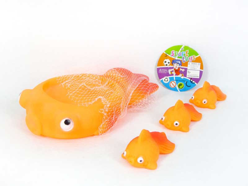 Latex Goldfish(4in1) toys