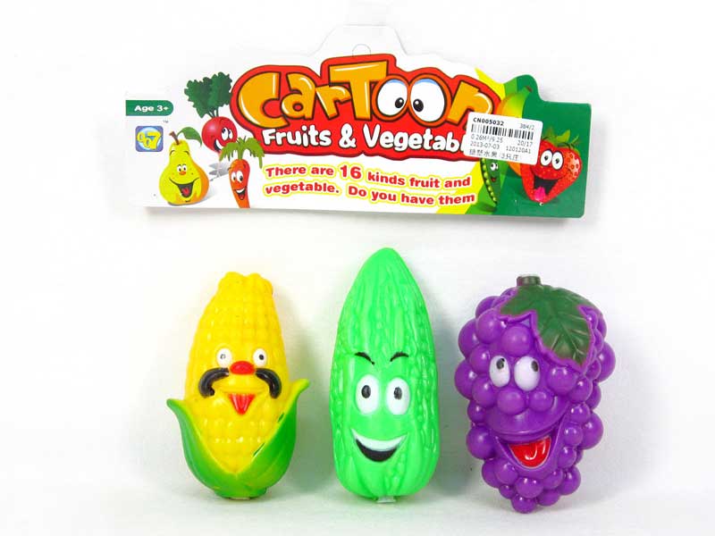 Latex Fruit(3in1) toys