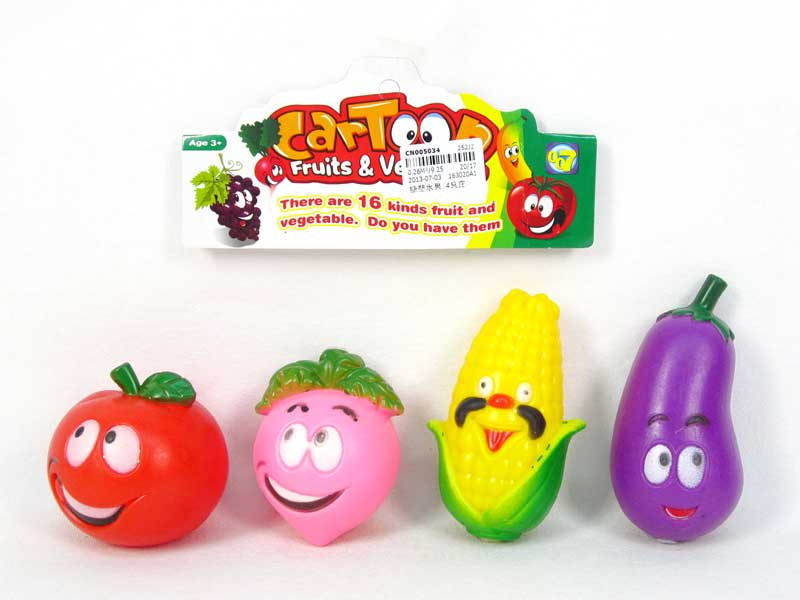 Latex Fruit(4in1) toys