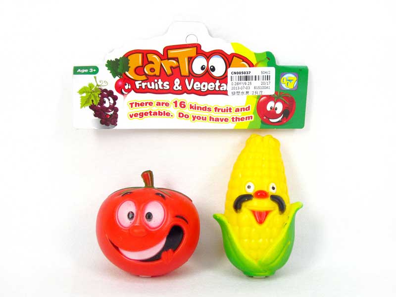 Latex  Fruit(2in1) toys