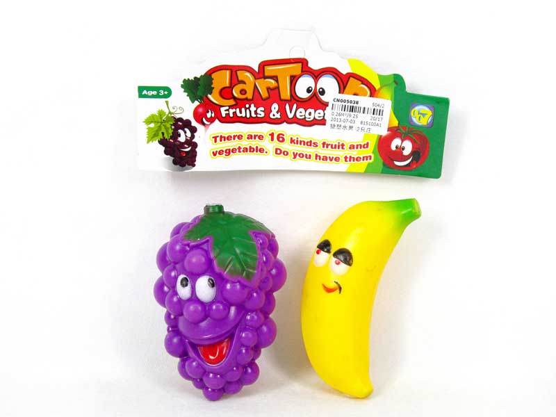 Latex Fruit(2in1) toys