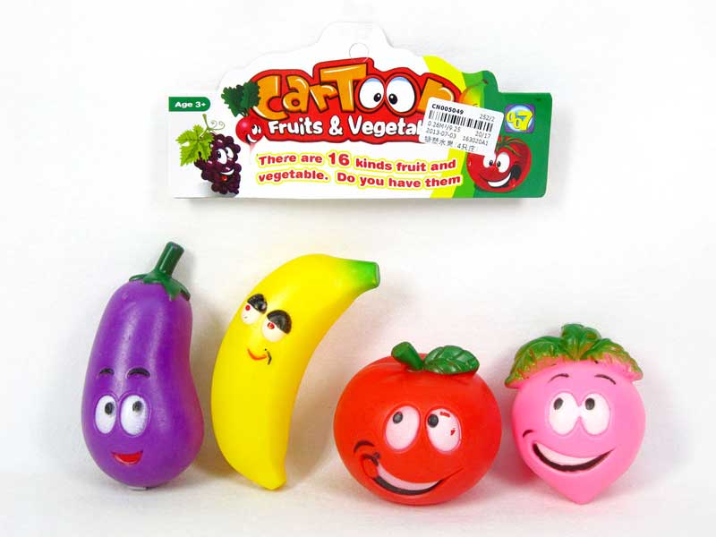 Latex Fruit(4in1) toys