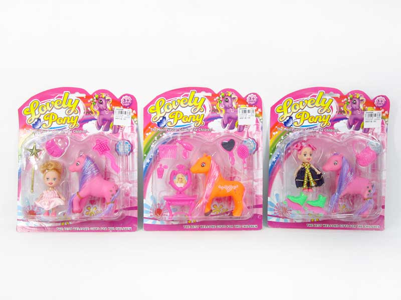 Latex Horse Set(3S) toys