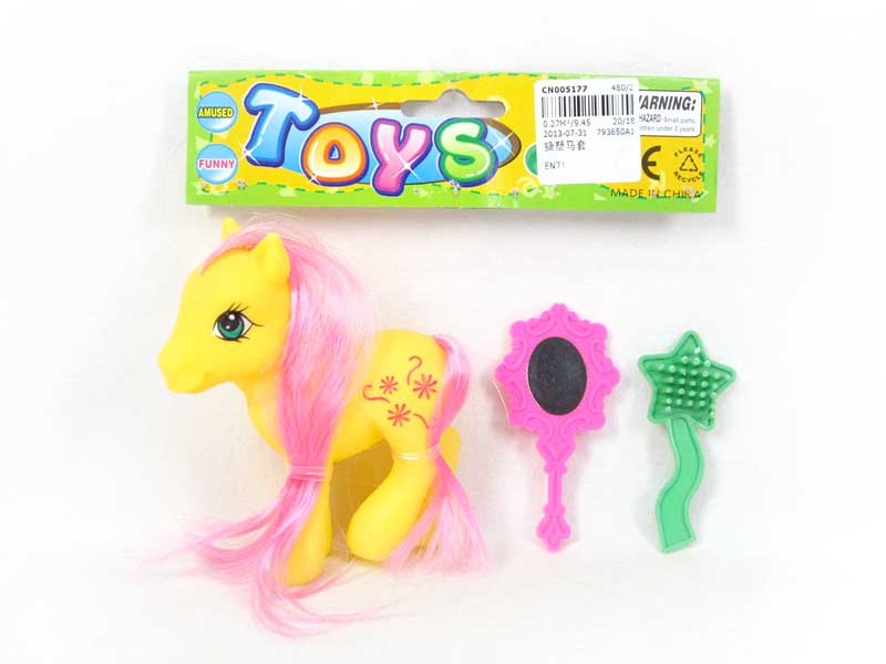 Latex Horse Set toys