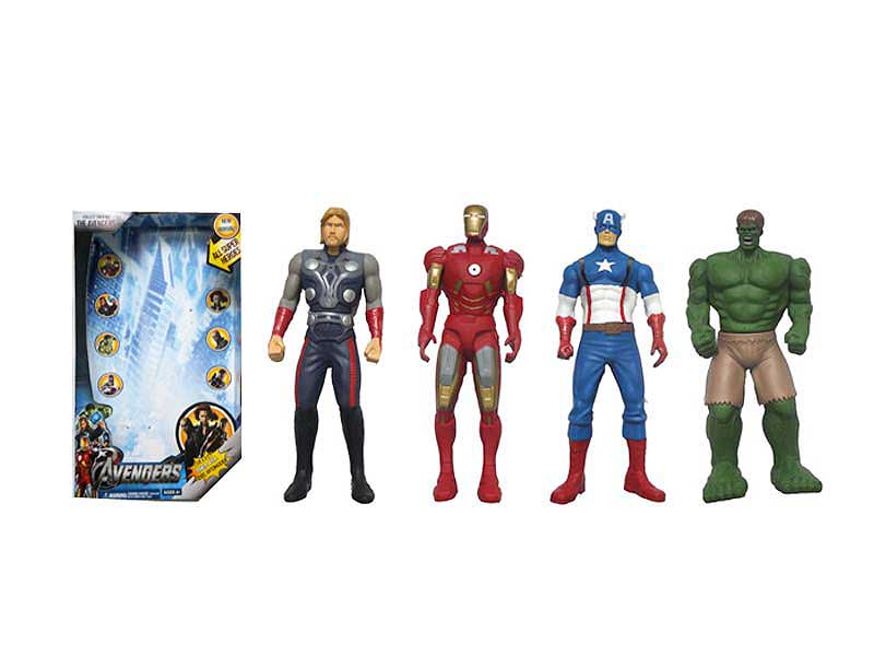 21inch Latex Avengers Set(4S) toys