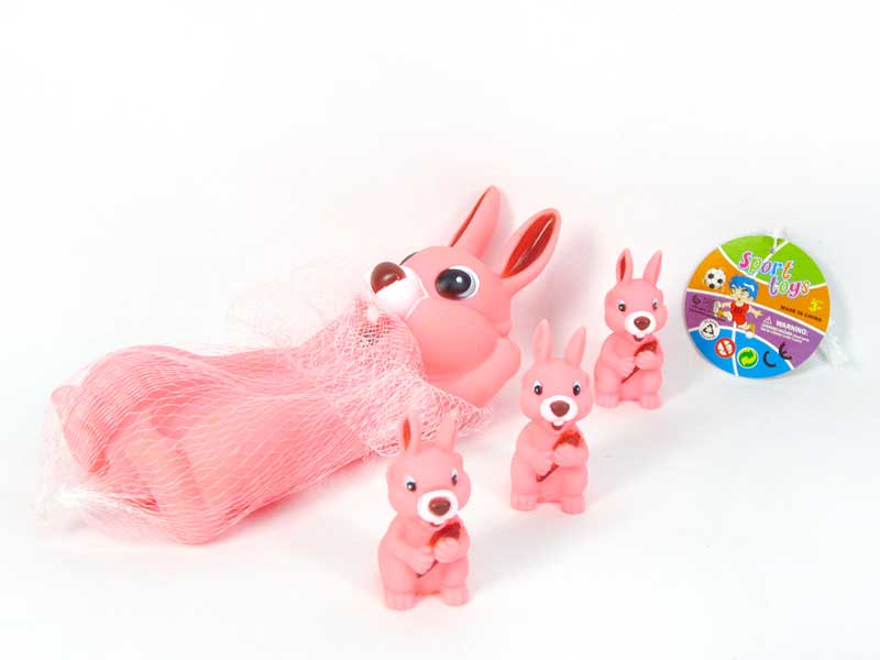 Latex Rabbit(4in1) toys