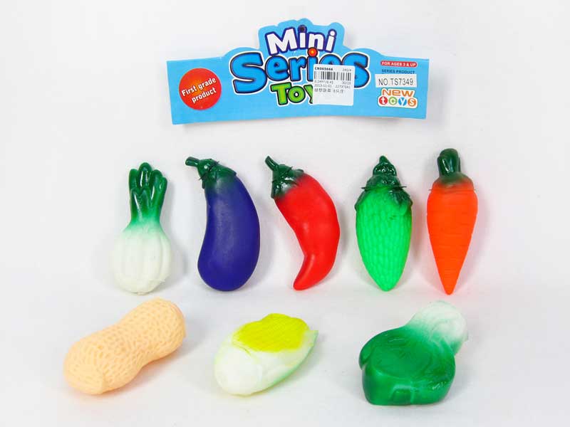 Latex Vegetable(8in1) toys