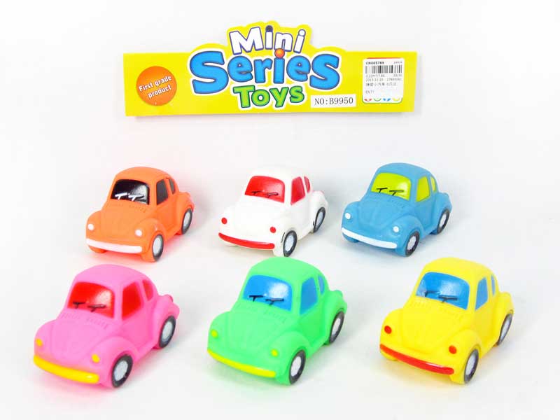 Latex Car(6in1) toys