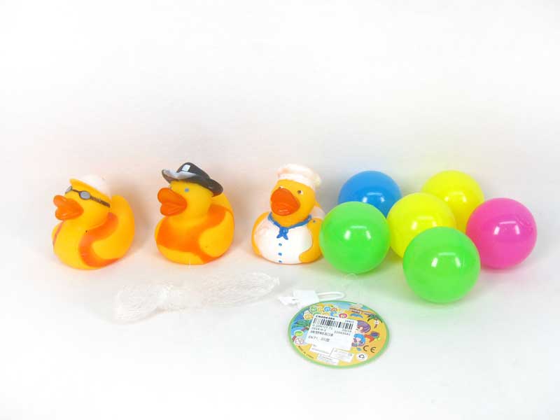 Latex Duck & Ball toys