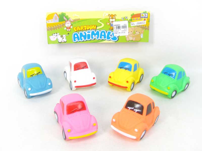 Latex Car(6in1） toys