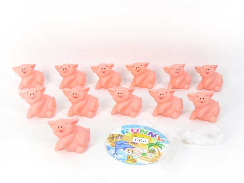 Latex Pig(12in1) toys