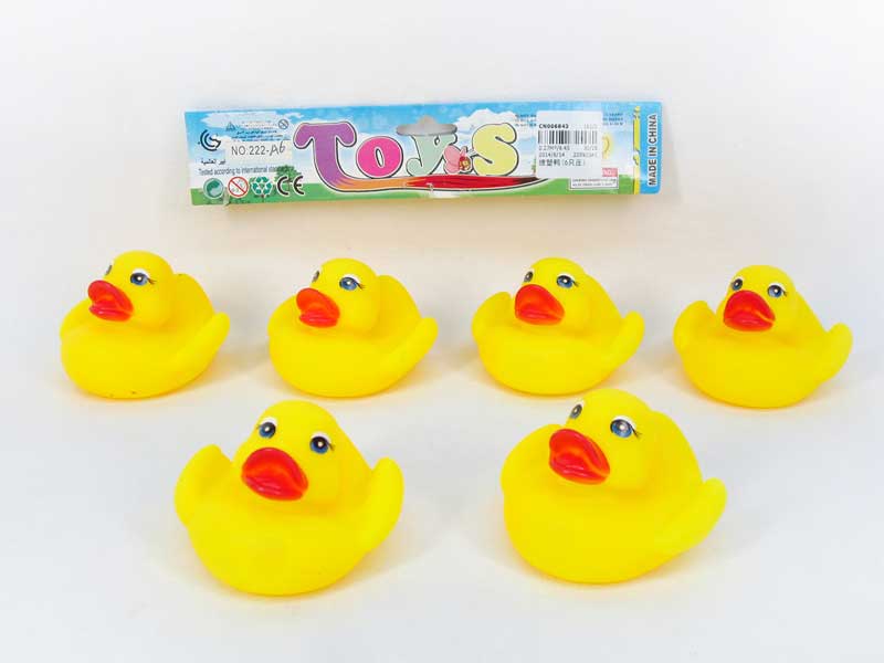 Latex  Duck(6in1) toys