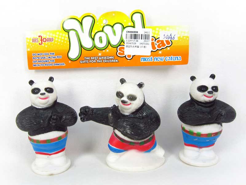 Latex Panda(3in1) toys