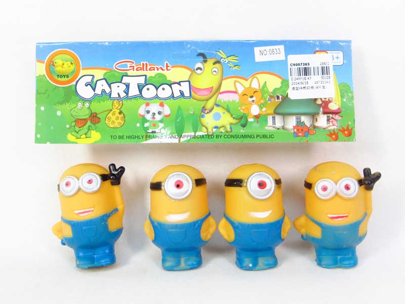 Latex Despicable Me(4in1) toys