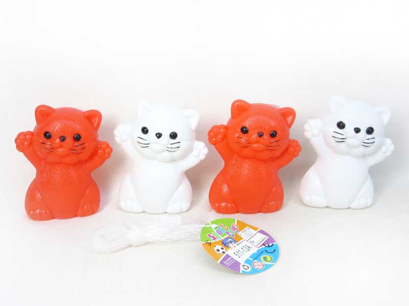 Latex Cat(4in1) toys