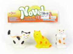 Latex Cat(3in1) toys