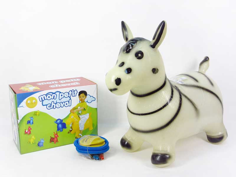 Puff Jumping Zebra toys