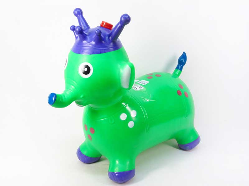 Puff Jumping Elephant W/M toys
