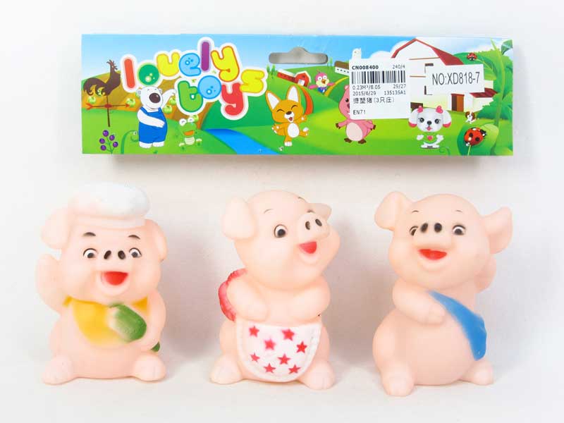 Latex Pig(3in1) toys